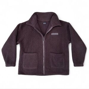 ‘Cafe Collection’ Sherpa Jacket in Cold Brew